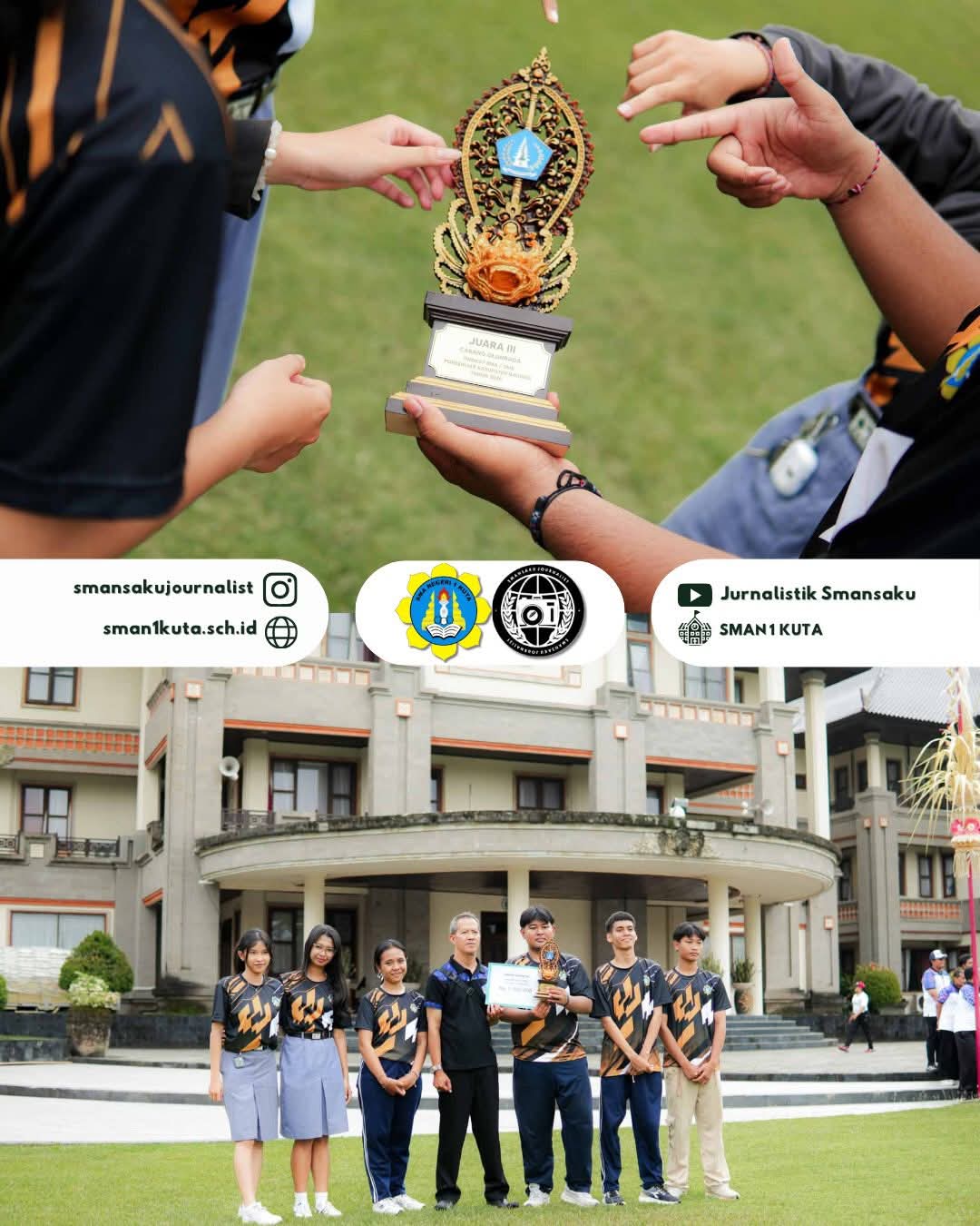 SMAN 1 Kuta Konsisten raih 3 Besar PORJAR Kabupaten Badung