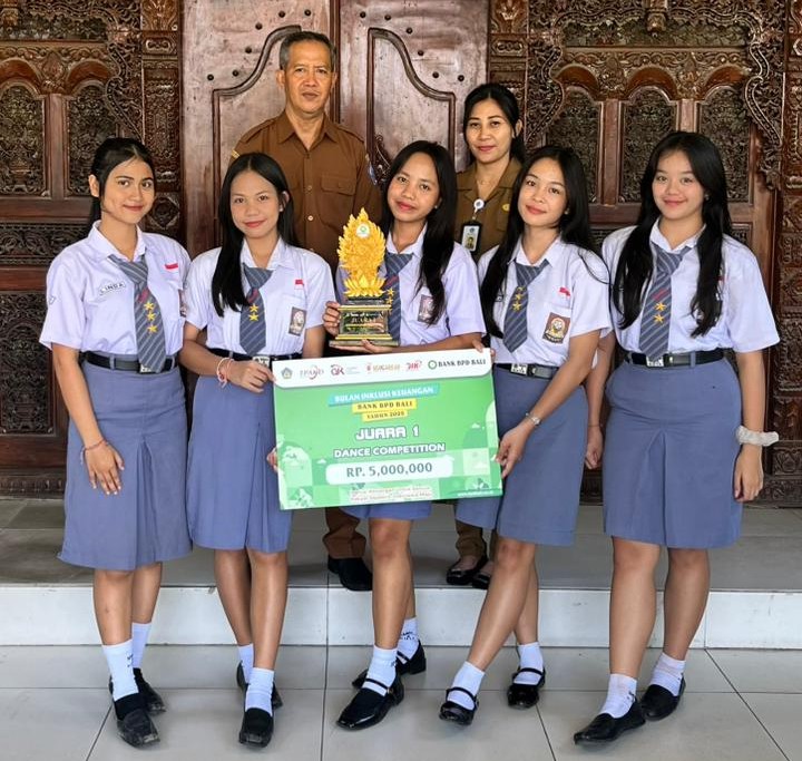 TIM DANCE SMAN 1 KUTA RAIH JUARA 1 DALAM DANCE COMPETITION 2025